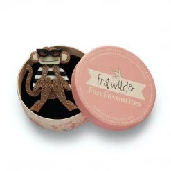 Erstwilder Fan Favourites Moe The Monkey Brooch