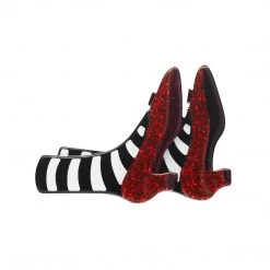 Erstwilder ACCESSORIES Wizard Of Oz Collection "Wicked Witch Of The East" Brooch