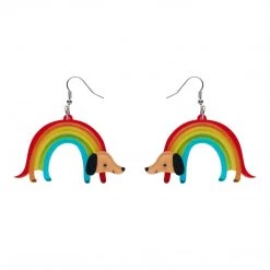 Erstwilder Fan Favourites Rainbow Ruff Earrings