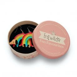 Erstwilder Fan Favourites Rainbow Ruff Earrings