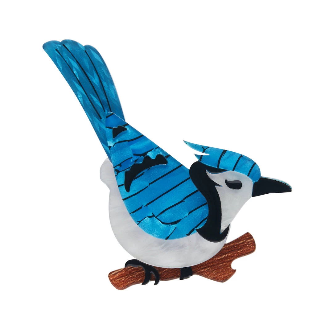 Erstwilder Fan Favourites The Blue Jay Way Brooch ACCESSORIES 3 Erstwilder Fan Favourites The Blue Jay Way Brooch ACCESSORIES