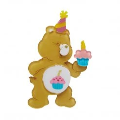 Erstwilder ACCESSORIES Care Bears Collection "Birthday Bear's Cake" Brooch