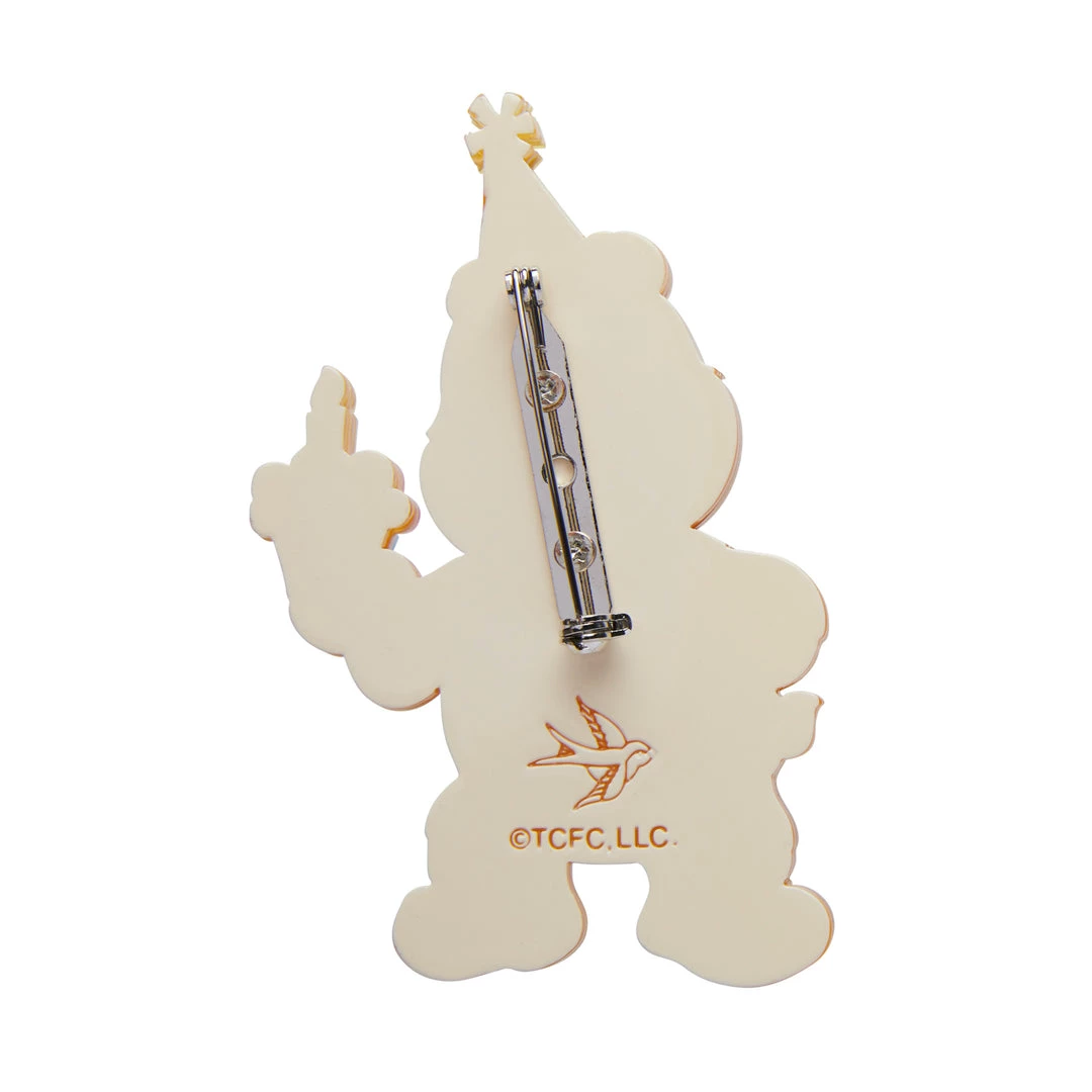 Erstwilder ACCESSORIES Care Bears Collection "Birthday Bear's Cake" Brooch 4 Erstwilder ACCESSORIES Care Bears Collection "Birthday Bear's Cake" Brooch