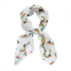 Erstwilder ACCESSORIES Fan Favourites Rainbow Ruff Square Scarf