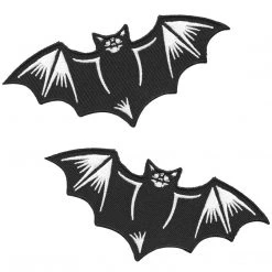 Sourpuss Clothing Nokturnal Bats Patch Set EVERYTHING ELSE
